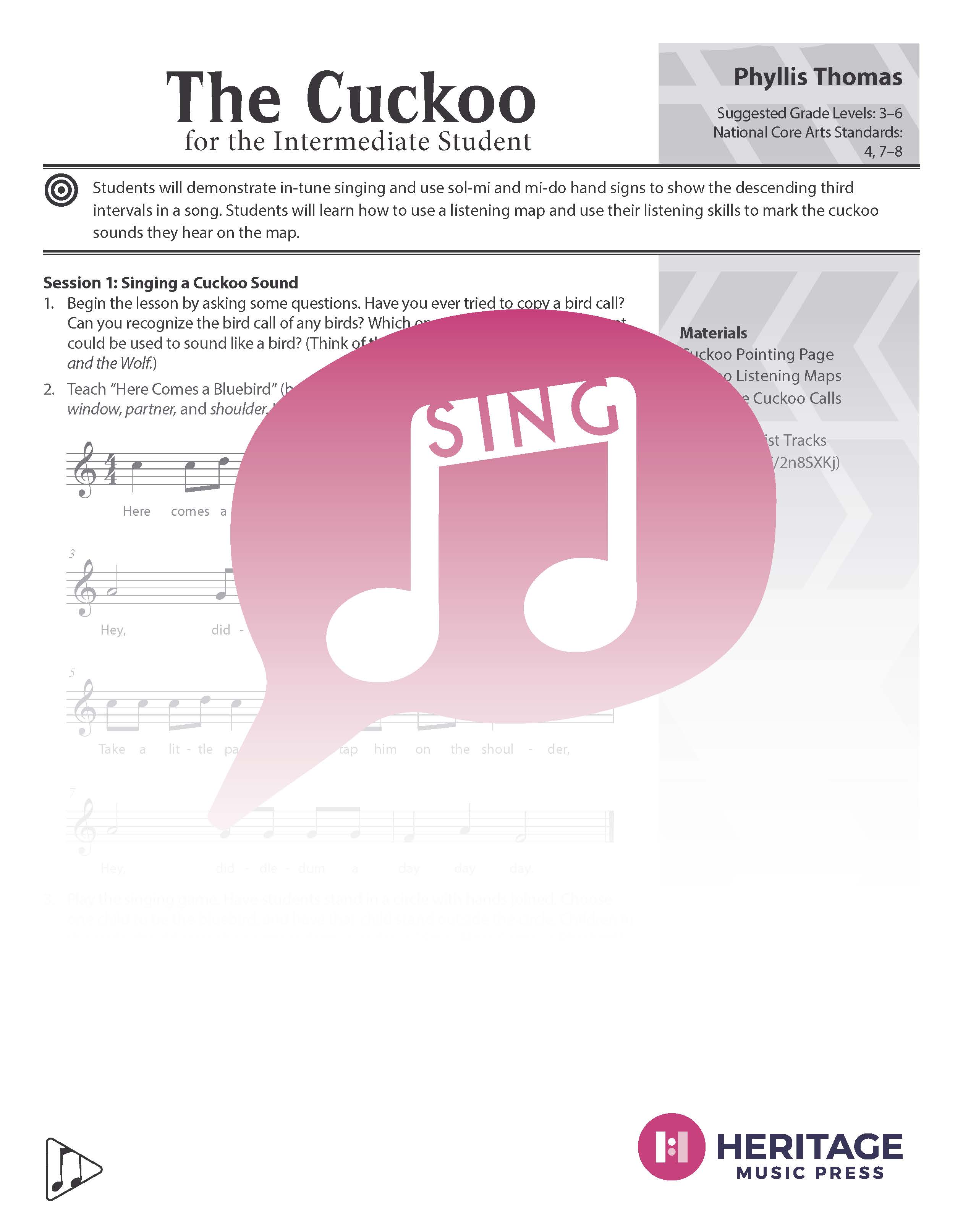 The Cuckoo for the Intermediate Student